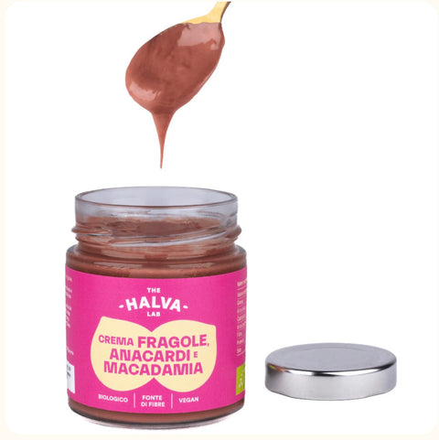 Crema di fragola Macadamia e Anacardi